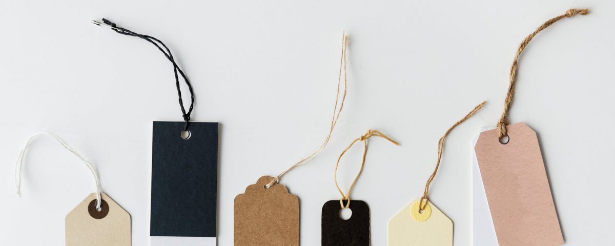 product tags and labels