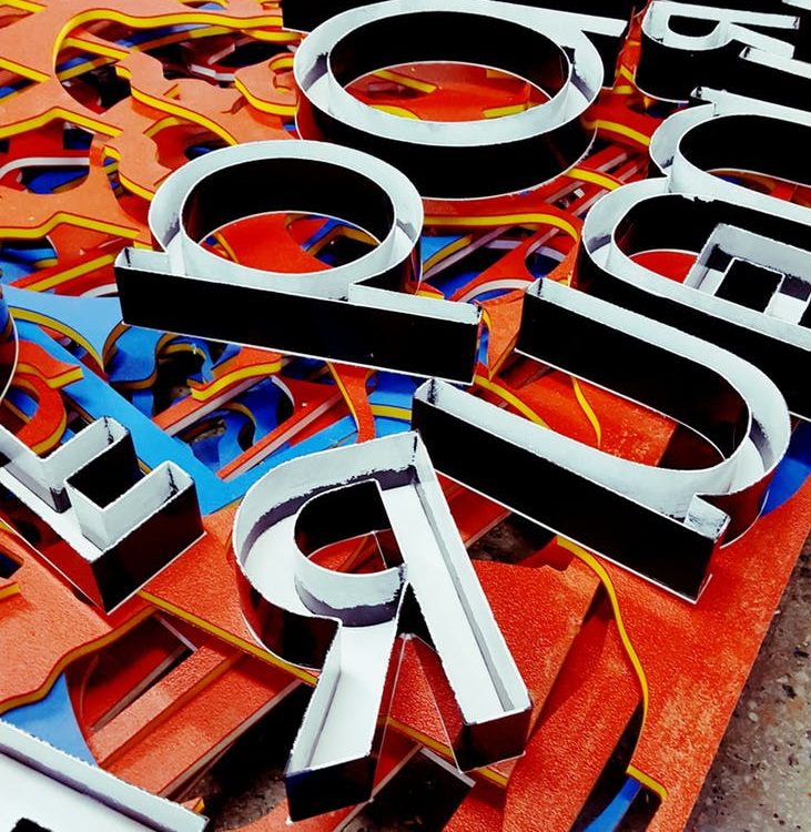 marketing with custom fonts